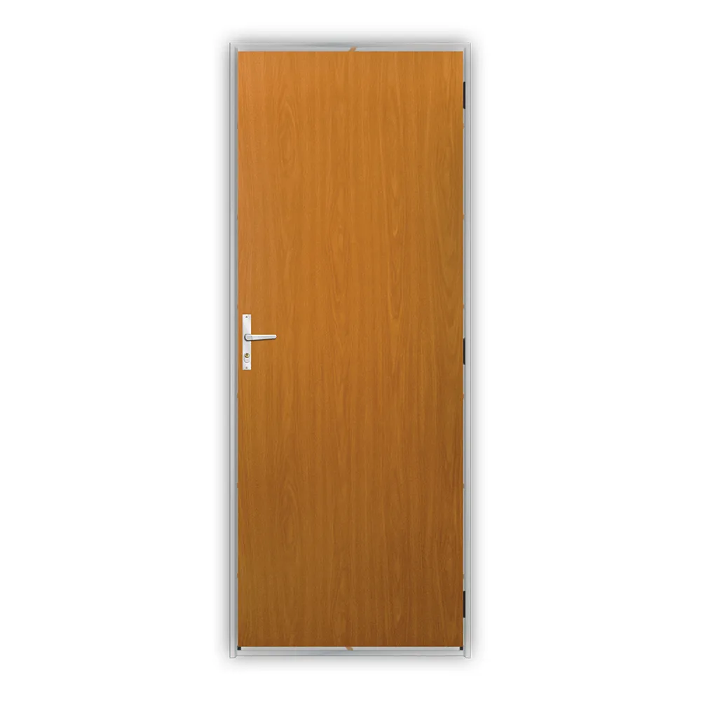 PORTA MOGNO COM MARCO DE ALUMINIO E FECHADURA (pagamento à vista)