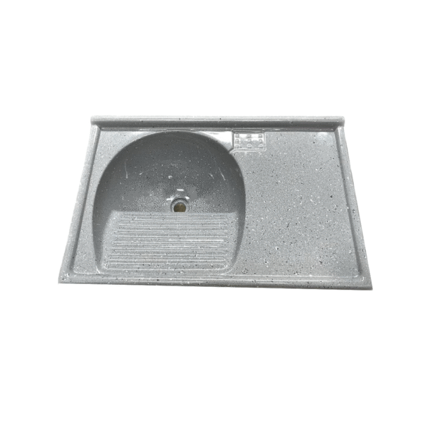 TANQUE RORATO SIMPLES SINTÉTICO GRANITADO 1 BOJO 79,5X52CM