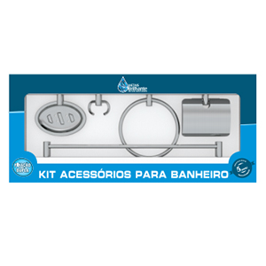 KIT ACESSÓRIO PARA BANHEIRO - STANDARD